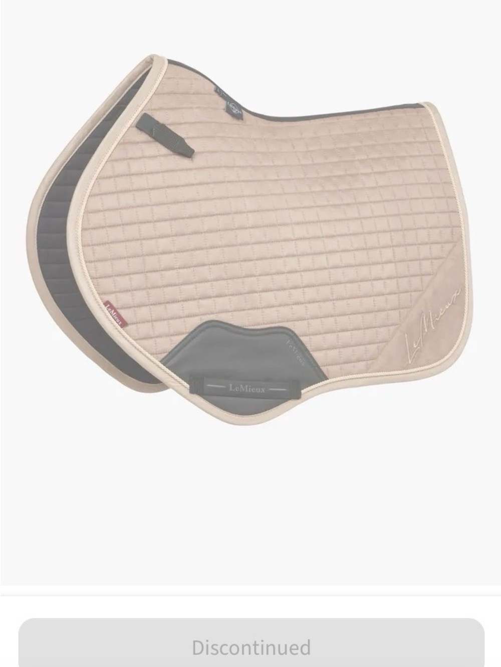 LeMieux Bijoux Mink Outlet GP saddle pad (not first picture but that’s on web)